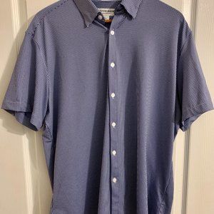 Mizzen + Main Spinnaker Short Sleeve Blue Gingham